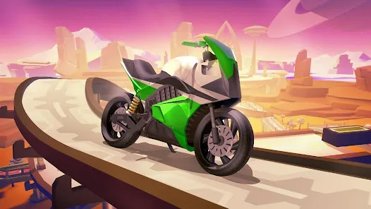 Gravity Rider Zero Mod APK screenshot 1